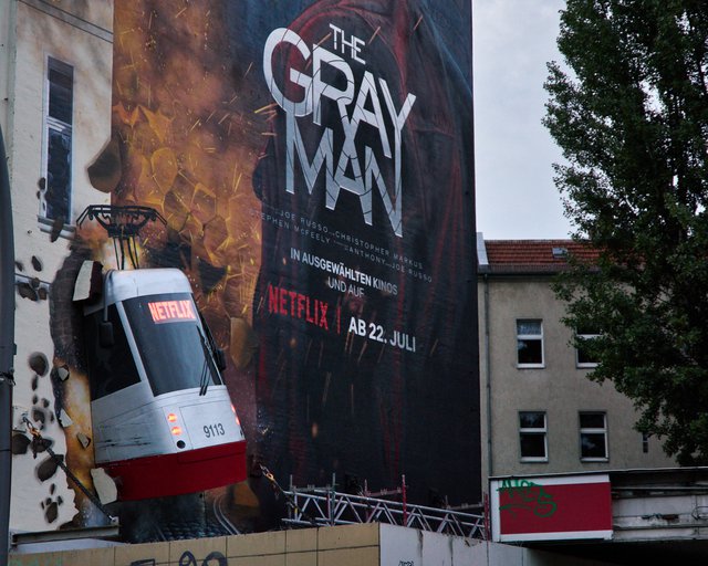 The Grey Man, on behalf of Concrete Candy GmbH for the client Netflix